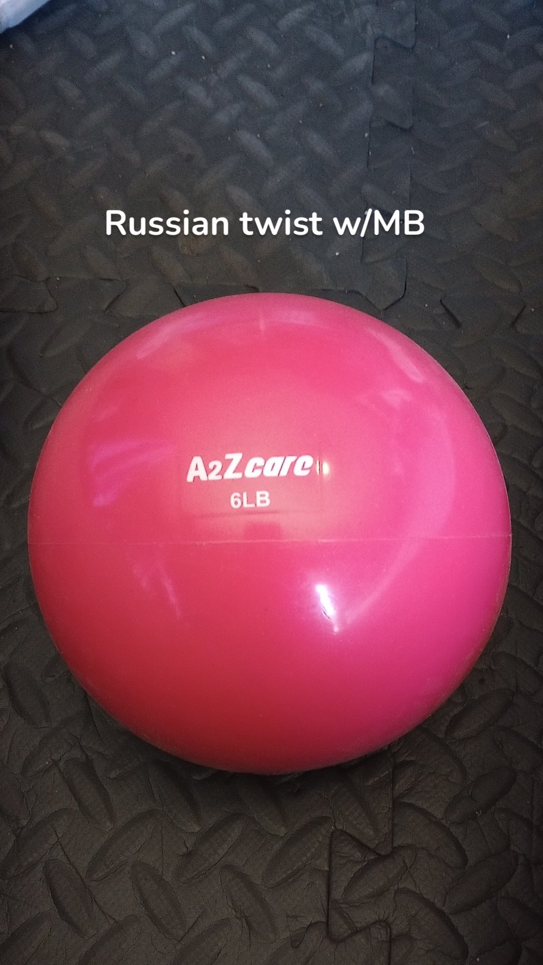 Russian twist w/MB